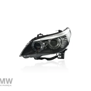 BMW E60 logolu orjinal sol ön far, 63127177751