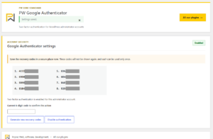 Two Factor Authentication